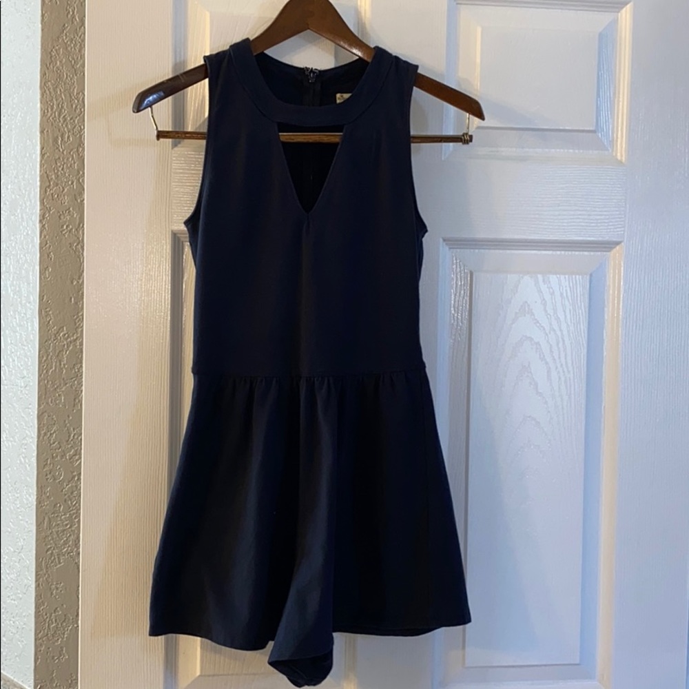 Hollister Navy Blue Romper